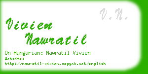 vivien nawratil business card